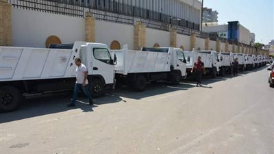 ضبط سارق إطارات سيارات النظافة بالدقهلية
