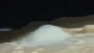 غلق طريق الإسكندرية مطروح الساحلي بسبب انفجار ماسورة المياه الرئيسية | فيديو وصور