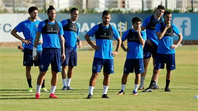 تدريب صباحي قوي لـ بيراميدز استعدادًا لمواجهة سموحة في الكأس 
