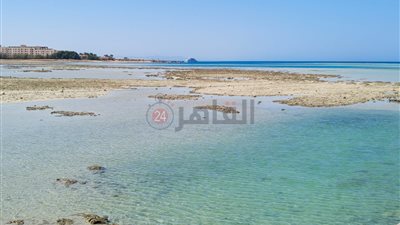 للمرة الثانية.. انحسار وتراجع المياه بشواطئ الغردقة │ صور وفيديو