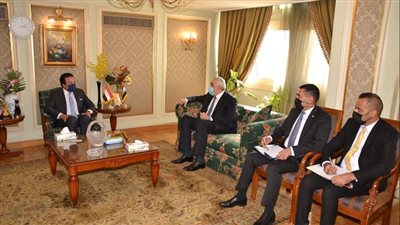 السفير العراقي ووزير التعليم العالي يبحثان أوجه التعاون المشترك بين البلدين 