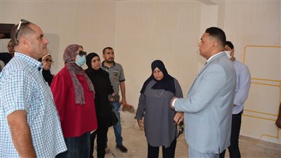 محافظ الدقهلية يتابع التشطيبات النهائية لمشروع محال سور شجر الدر | صور