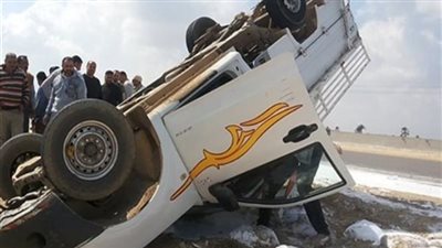 مصرع شخصين في حادثة تصادم ببنها 