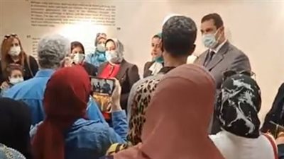 في ذكرى انتصار أكتوبر.. زحام داخل متحف الرئيس السادات بمكتبة الإسكندرية