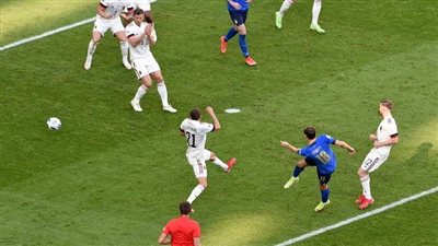 اهداف مباراة ايطاليا وبلجيكا 2-1 في دوري الامم الاوروبية 2021.. نيكولا باريلا يسجل هدف خرافي (فيديو)