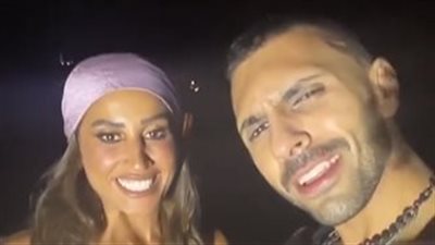 دينا الشربيني تستعد لمهرجان الجونة السينمائي بالغناء والرقص مع حسن أبو الروس | فيديو