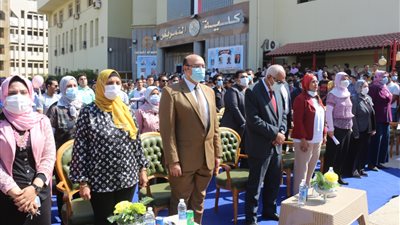 حفل استقبال الطلاب الجدد بكلية التمريض جامعة المنصورة