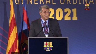 لابورتا يقدم سيرجي بارجوان كمدير فني مؤقت لبرشلونة ويعلق على إقالة كومان