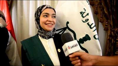 مستشارة بمجلس الدولة: اعتلاء مناصب القضاء حلم تحقق بفضل السيسي