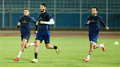 بيراميدز ينهي مرانه الرئيسي استعدادًا لمواجهة عزام التنزاني في الكونفدرالية |صور
