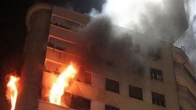 تفحمت محتوياتها.. اندلاع النيران بشقة سكنية في الخليفة 