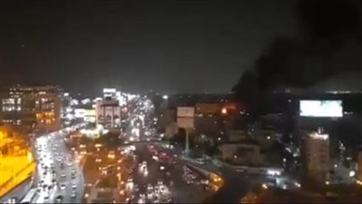 السيطرة على حريق جراج مدرسة العائلة المقدسة برمسيس | فيديو