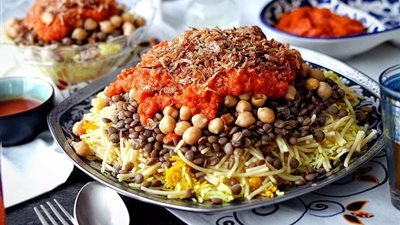 ارتفاع سعر طبق الكشري في مطاعم القاهرة بين 2 و5 جنيهات