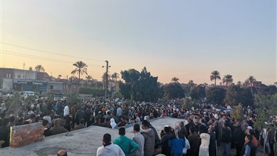 أهالي القصاصين يشيعون جثمان صبي الإسماعيلية ضحية الاختطاف والقتل |صور