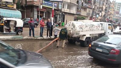 غرق شوارع الشرقية بعد نوبة أمطار متواصلة.. وتحرك عاجل من المسؤولين | صور