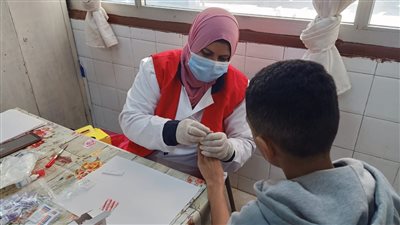 مبادرة رئاسية للكشف فيروس سي لطلاب أولى إعدادي بالشرقية | صور
