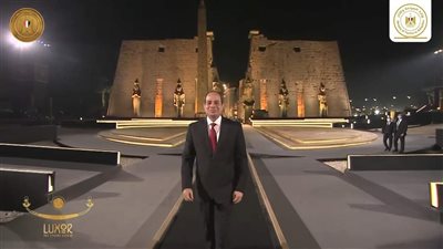 رئيس جامعة حلوان يشيد بدور الدولة في افتتاح طريق الكباش بالأقصر