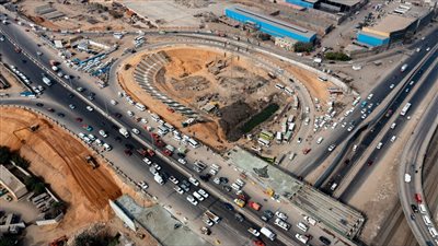 بعد غلقها لعدة أشهر.. فتح طلعة المرج وكوبري الدوران أعلى الدائري أمام حركة السيارات