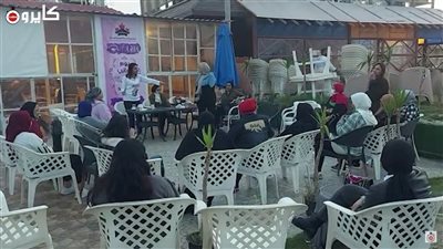 فتيات يقمن يوما نسائيا على شاطئ بورسعيد تحت شعار Be lady | فيديو 