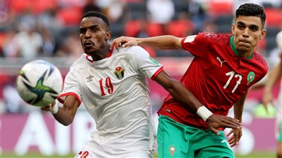 المغرب يقسو على الأردن برباعية وينفرد بصدارة المجموعة الثالثة في كأس العرب