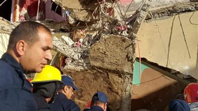 انهيار منزل دون إصابات بمنطقة ميت عقبة في العجوزة