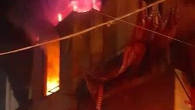 التحقيق مع والدة ضحايا الأطفال بحريق شقة فيصل