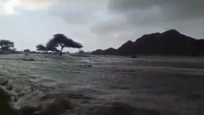 السيول تضرب محمية جبل علبة بمدينة الشلاتين جنوب البحر الأحمر| صور