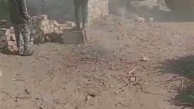 الجيزة تزيل منشآت مخالفة على أراضي زراعية بالعياط