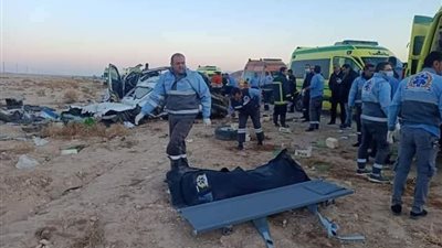 أهالي بني مزار بالمنيا يستعدون لاستقبال جثامين ضحايا حادث أتوبيس طور سيناء | فيديو