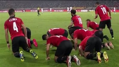 محمد عبد المنعم يسجل الهدف الأول لمصر في مرمى السودان