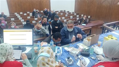فحوصات طبية لموظفي مجلس الدولة وتخصيص قاعة للفحص 