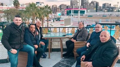 أحمد سليمان يتجول داخل نادي الزمالك ويخاطب الأعضاء استعدادًا للانتخابات