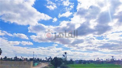 بعد الرياح المحملة بالأتربة.. استقرار حالة الطقس بالفيوم اليوم 