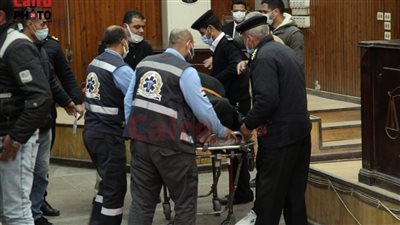 كريم الهواري يصل إلى محكمة الجنايات لحضور النطق بالحكم في حادث الشيخ زايد