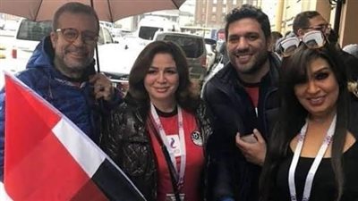 إلهام شاهين تكشف حقيقة سفر مجموعة من الفنانين إلى الكاميرون لتشجيع المنتخب