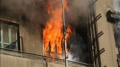 مصرع سيدة وإصابة زوجها في حريق شقة سكنية بـ 6 أكتوبر