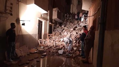 انهيار منزل ووفاة سيدتين بمحافظة قنا 