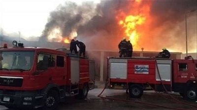 السيطرة على حريق داخل جراج سفارة فلسطين بالدقي
