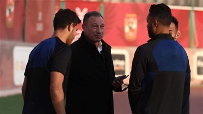 الخطيب للاعبي الأهلي والجهاز الفني: ثقتنا فيكم بلا حدود I صور