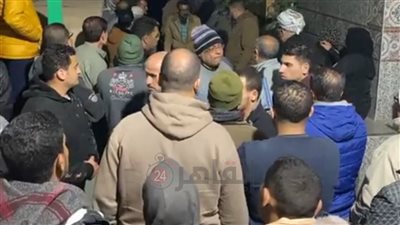 تشييع جثمان سائق توكتوك قُتل بسبب خلاف على أولوية المرور بالدقهلية 