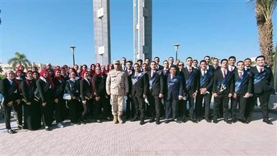 جامعة حلوان تشارك في الافتتاح الرئاسي للمشروعات القومية بالجيزة