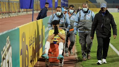 إصابة عبد الرحمن مجدي لاعب الإسماعيلي بجزع في الرباط الخارجي