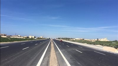تحويلات مرورية لتطوير وتوسعة الطريق الساحلي الإسكندرية مطروح