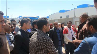 المدينة الصناعية بالبغدادي تستقبل طلاب جامعة الأقصر|صور 