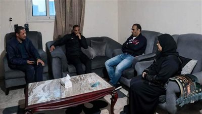 وفد الأهلي يزور أسرة الناشئ الراحل زياد إيهاب.. والخطيب يعزي والده هاتفيا