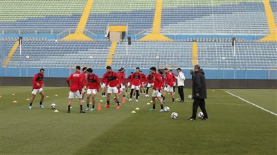 منتخب مصر يواصل استعداداته لـ مواجهة السنغال 