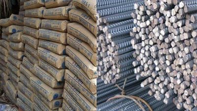 ارتفاع حديد التسليح بنسبة 39.7% والأسمنت بـ92.3% خلال عام