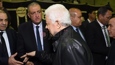 مرتضى منصور يقدم واجب العزاء في رجائي عطية نقيب المحامين | بث مباشر