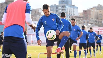 فقرة خططية في مران الزمالك.. وتدريبات للتسديد على المرمى