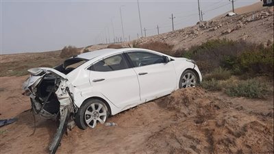 إصابة سائق ومهندسة بـ ري القليوبية في حادث تصادم بشبين القناطر